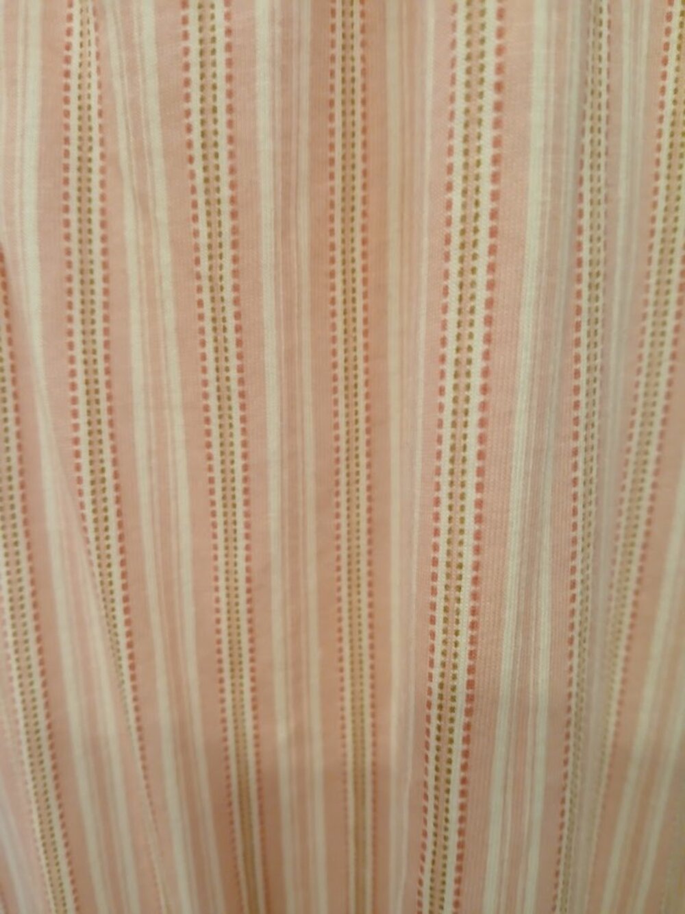 Lauren Ralph Lauren pink striped cotton peasant dress like new size M - Picture 7 of 7